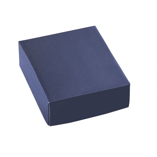 BLUE BOX 90X90X35MM FOR CUFFLINKS