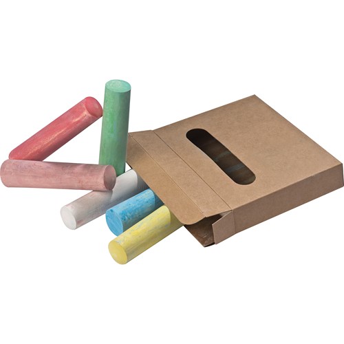 Chalks in box Chalks in box