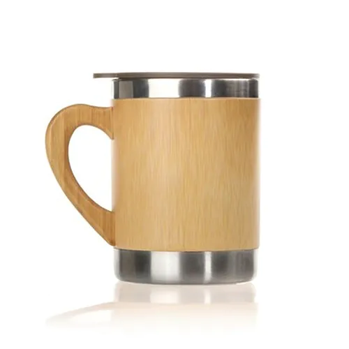 Bambusowy kubek termiczny 300 ml | Kol Bambusowy kubek termiczny 300 ml | Kol