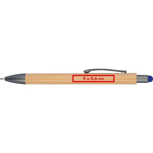 Ballpen with bamboo coating Ballpen with bamboo coating