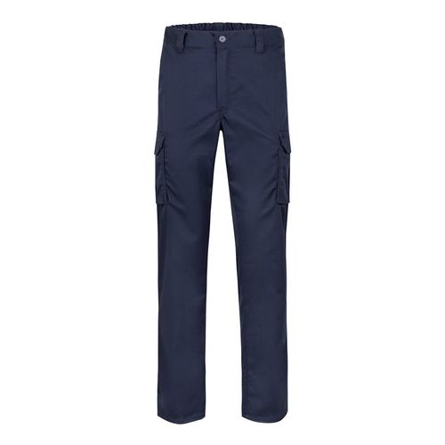 VL PAN. Pantalon stretch, multipoches (290g/m²), en coton (46%), EME (38%) et polyester (16%)