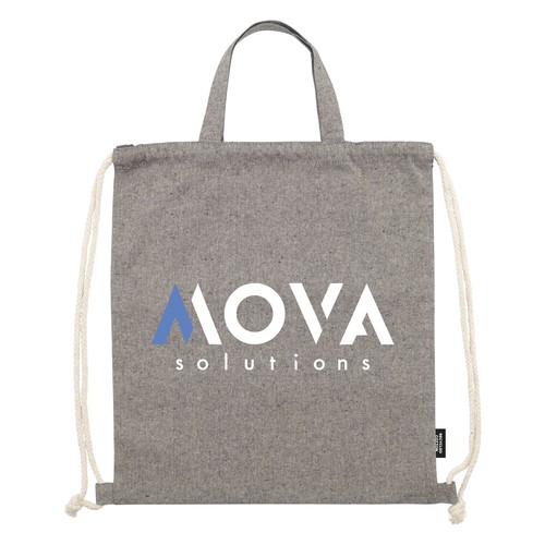 GRS Recycled Cotton PromoBag Plus (180 g/m²) backpack GRS Recycled Cotton PromoBag Plus (180 g/m²) backpack