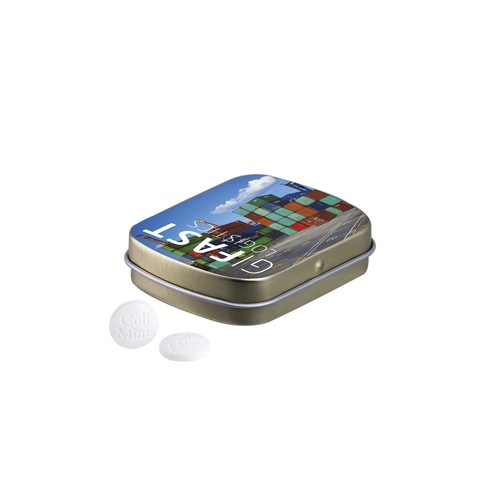 Scharnierblikje golf mints Scharnierblikje golf mints