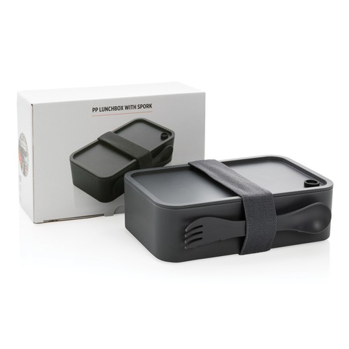 PP lunchbox with spork PP lunchbox with spork