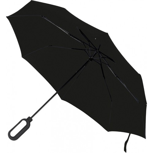 Automatic umbrella with carabiner handle