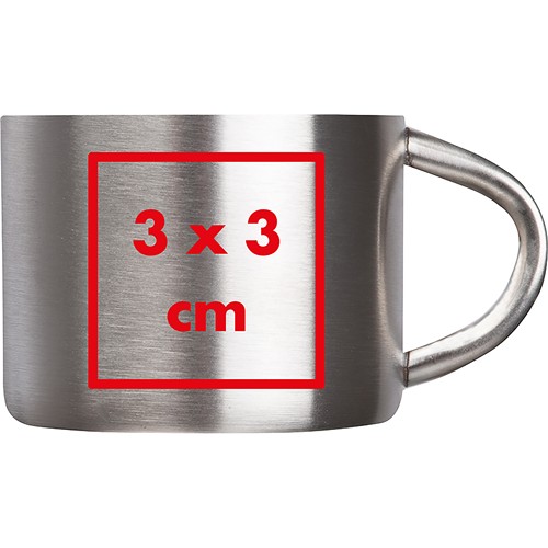 Stainless steel espresso cup 60ml Stainless steel espresso cup 60ml