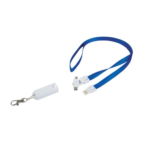 Lanière avec mousqueton avec fonction de cable de recharge avec prise Micro-USB/Lightning/ Lanière avec mousqueton avec fonction de cable de recharge avec prise Micro-USB/Lightning/