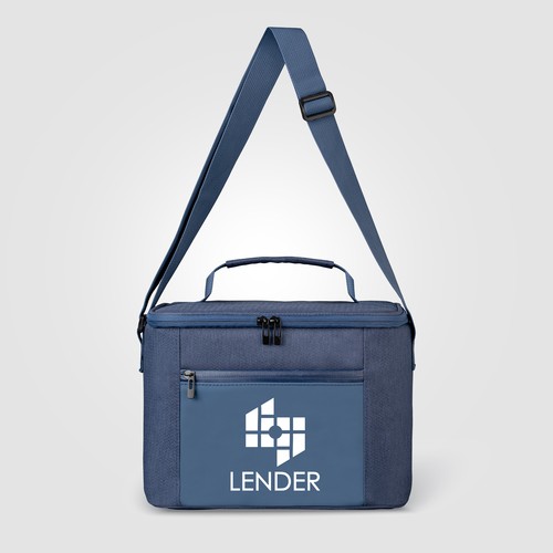 City Pack 600D rPET Zippered Cooler Bag - 10 L