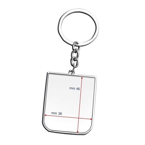 PORTE-CLÉS BOUCLIER CREUX