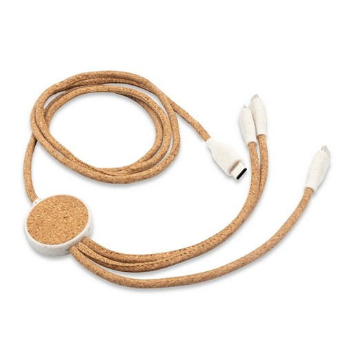 Cork charging cable B'RIGHT | Brent