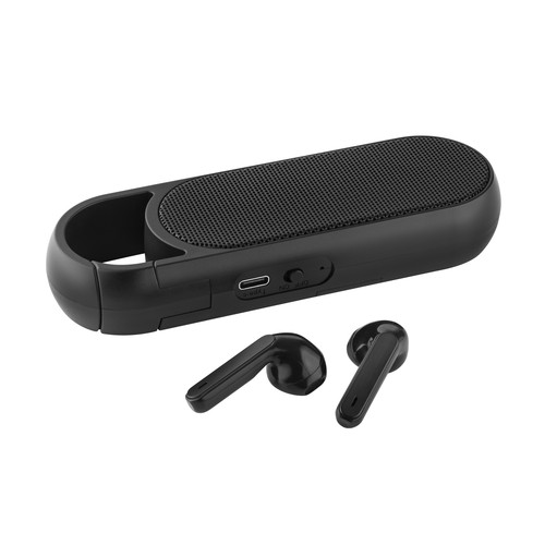 Haut-parleur Metmaxx® "MrBoombasticPocket&TWS" noir