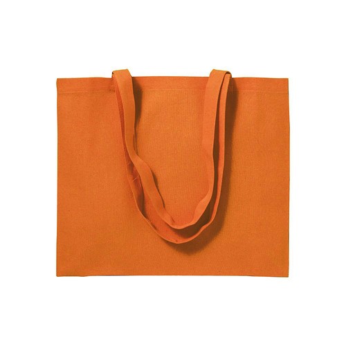 200 g/m2 cotton shopping bag, long handles and gusset 200 g/m2 cotton shopping bag, long handles and gusset