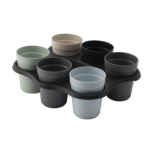 Circulcup Coffee Cup Tray 6-hole Ø 8 cm Circulcup Coffee Cup Tray 6-hole Ø 8 cm