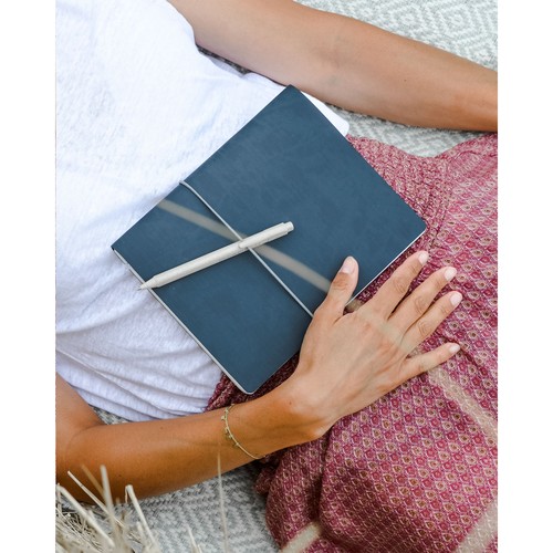 Recycled Leather Refillable Notebook A5 Bloc-note Recycled Leather Refillable Notebook A5 Bloc-note