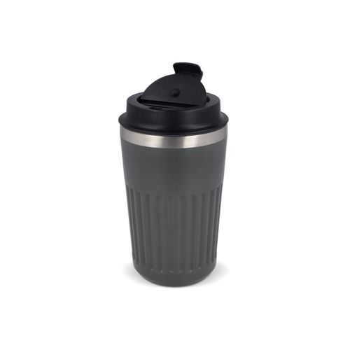 Termo de acero inoxidable reciclado para café para llevar, 400 ml.