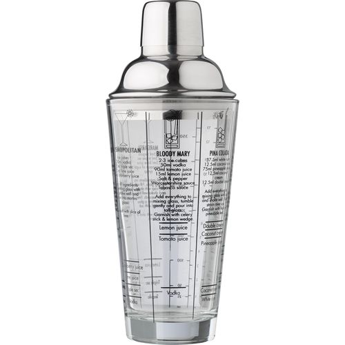 Glass cocktail shaker (400 ml) Adela