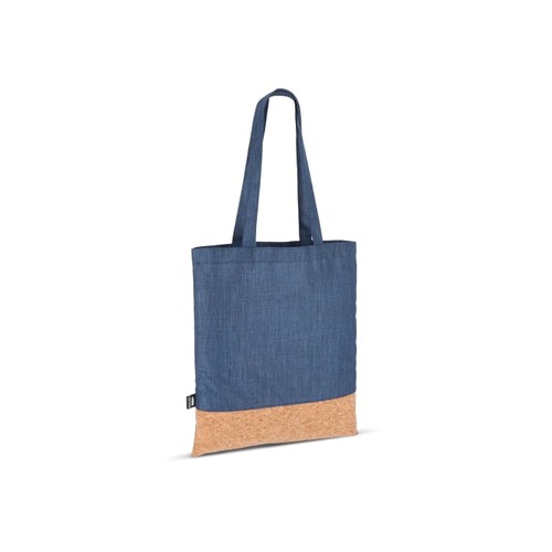 Borsa portaoggetti R-PET e sughero 35 x 40 cm Borsa portaoggetti R-PET e sughero 35 x 40 cm