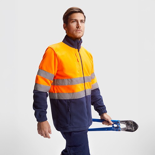 Giacca in pile ad alta visibilità ALTAIR