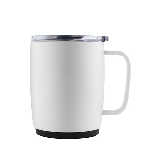 Metmaxx® "Crema OfficeVibeThermo" thermos mug, white with lid Metmaxx® "Crema OfficeVibeThermo" thermos mug, white with lid