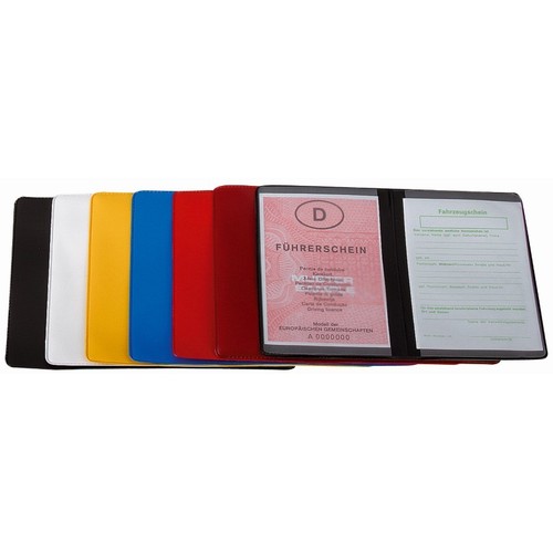 CreativDesign® Pochette pour carte d'identité "2-fold" normal foil white