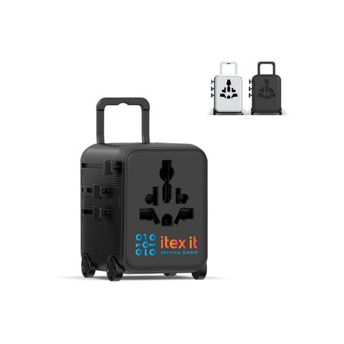 Xoopar Luggie GaN Adattatore da viaggio universale con trolley