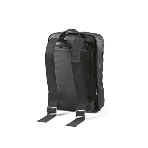 Zaino Vienna 23L in rCotton 340gsm e rPU. Per laptop 17" Zaino Vienna 23L in rCotton 340gsm e rPU. Per laptop 17"