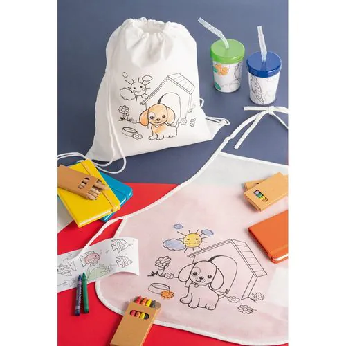 DRAWS. Plecak z non-woven do kolorowania (80 g/m²) DRAWS. Plecak z non-woven do kolorowania (80 g/m²)