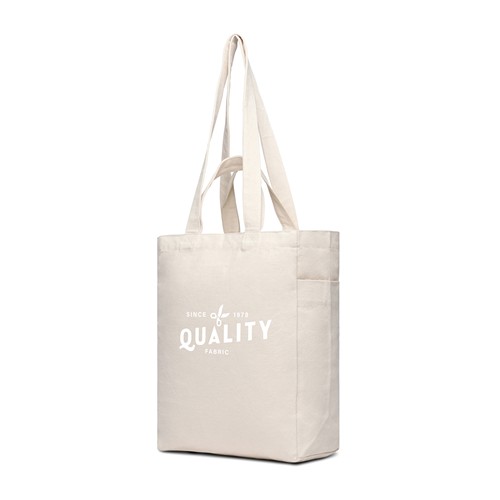 VINGA Hilo AWARE™ recycled canvas zip tote VINGA Hilo AWARE™ recycled canvas zip tote