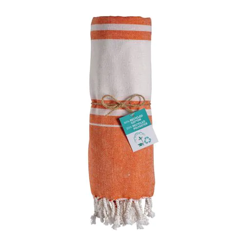 Beach towel /pareo in recycled cotton 180 gr/m2 Beach towel /pareo in recycled cotton 180 gr/m2