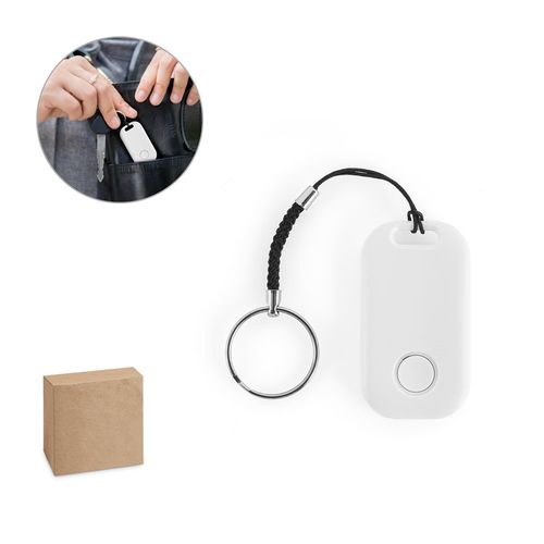 DAMY. Wireless locator with compact, lightweight design in recycled ABS (100% rABS) DAMY. Wireless locator with compact, lightweight design in recycled ABS (100% rABS)