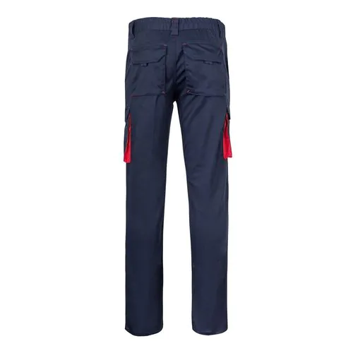 VL FIDES. Two-tone, multi-pocket stretch trousers (240g/m²), in cotton (46%), EME (38%) and polyester (16%) VL FIDES. Two-tone, multi-pocket stretch trousers (240g/m²), in cotton (46%), EME (38%) and polyester (16%)
