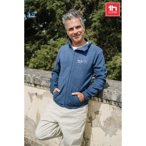 THC HELSINKI. Giacca in pile da uomo in poliestere THC HELSINKI. Giacca in pile da uomo in poliestere