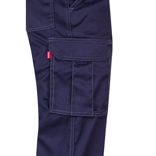 VL PAN. Multitaschen-Stretchhose (290 g/m²) aus Baumwolle (46 %), EME (38 %) und Polyester (16 %)