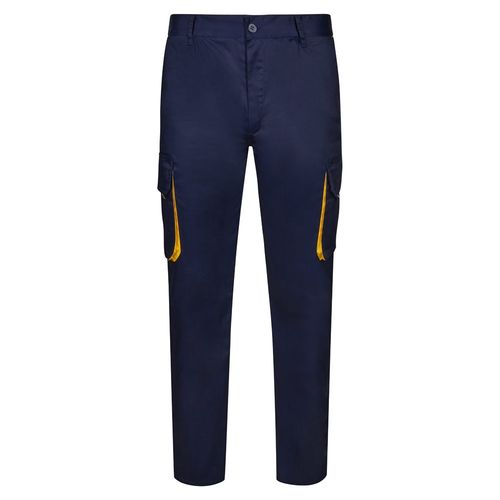 VL HYPNOS. Pantaloni in twill bicolore con diverse tasche (200g/m²), in cotone (35%) e poliestere (65%) VL HYPNOS. Pantaloni in twill bicolore con diverse tasche (200g/m²), in cotone (35%) e poliestere (65%)