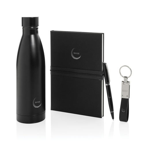 Set cadeau d'affaires luxe avec bouteille Swiss Peak Set cadeau d'affaires luxe avec bouteille Swiss Peak