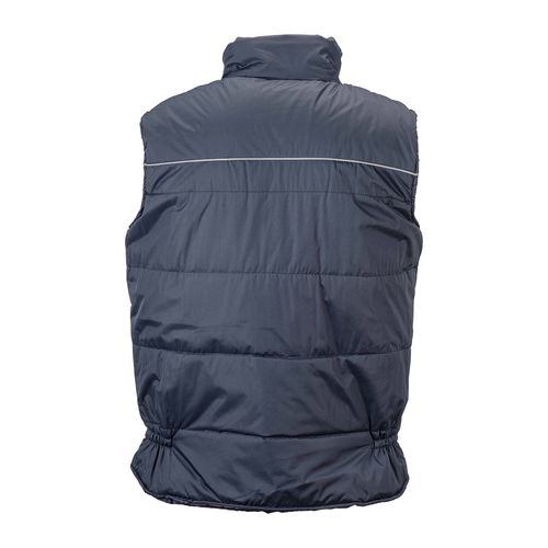 Chaleco acolchado e impermeable.