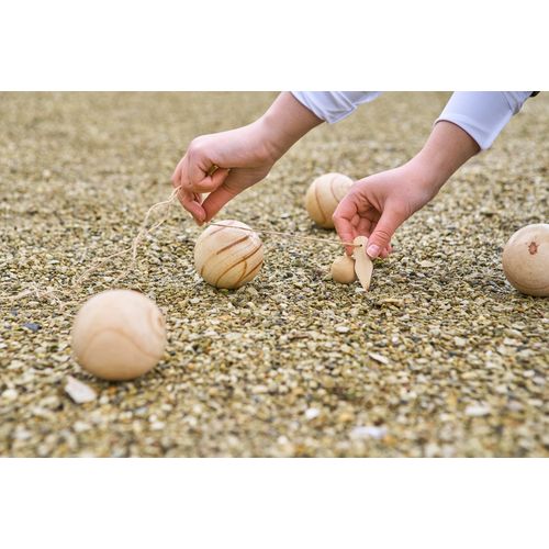 Ensemble de jeu de boules en bois Quillian Ensemble de jeu de boules en bois Quillian