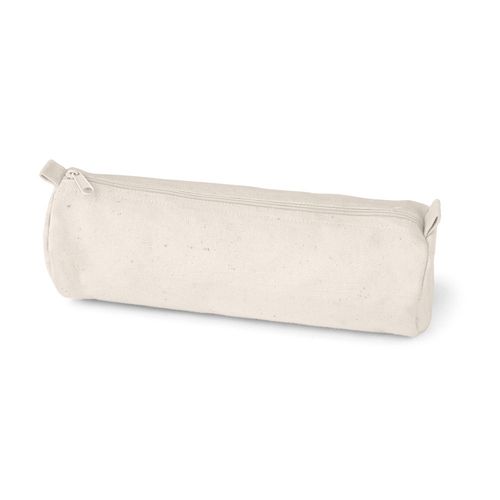 SCHOOLI. 100% cotton canvas pencil case (290 g/m²) with a cylindrical design SCHOOLI. 100% cotton canvas pencil case (290 g/m²) with a cylindrical design