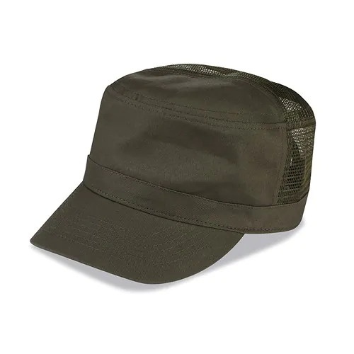 CASQUETTE MILITAIRE MESH EN COTON ET POLYESTER