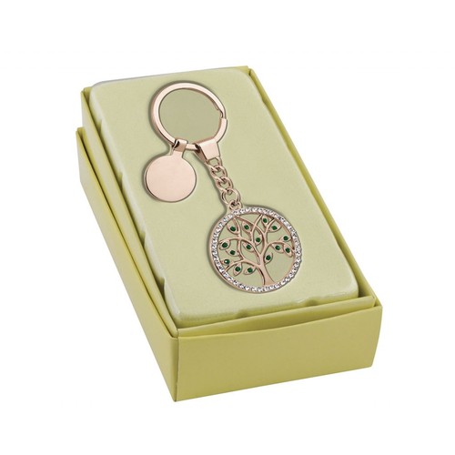 PINK WAIST TREE KEY RING