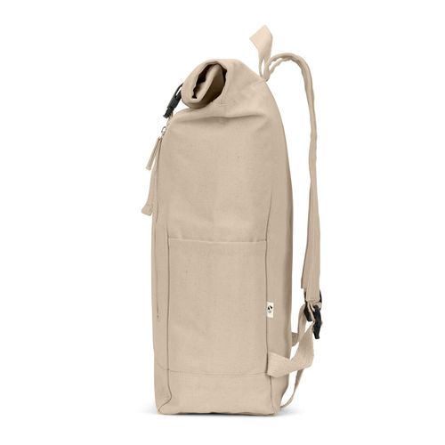 SAINT. Rolltoprugzak van gerecycled katoen en gerecycled polyester (380 g/m²)