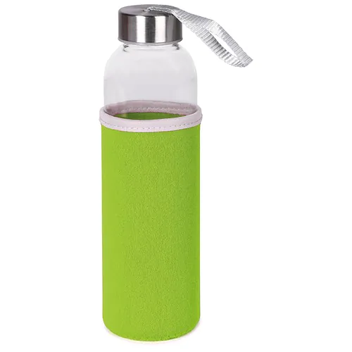 BOUTEILLE 500 ML EN VERRE AVEC ÉTUI EN NÉOPRÈNE
