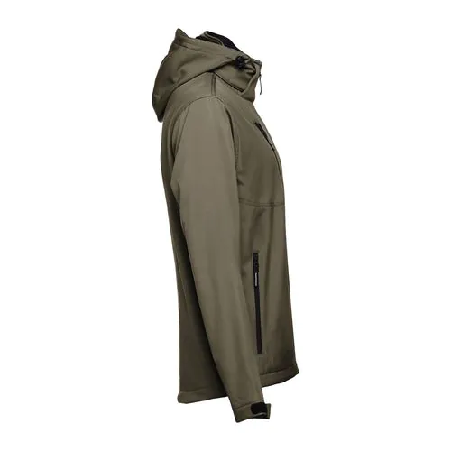 THC ZAGREB. Veste softshell pour homme en polyester et élasthanne