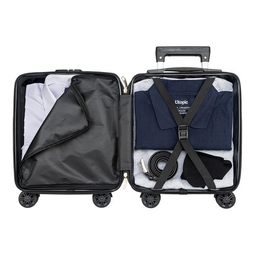 Hard-shell ABS trolley. Hard-shell ABS trolley.