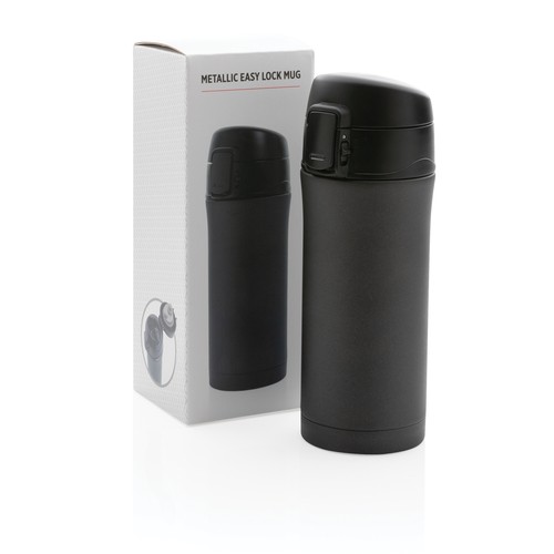 Metallic easy lock vacuum mug Metallic easy lock vacuum mug