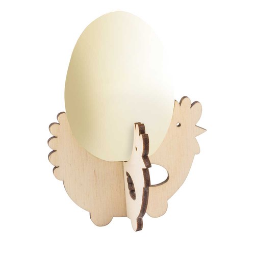 Coquetier bois - Poule