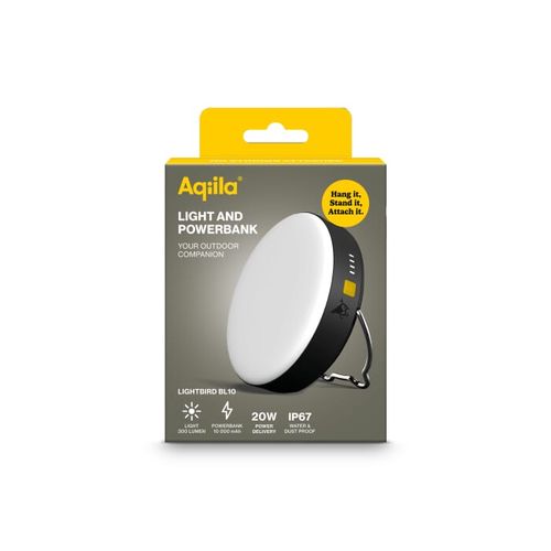 Aqiila Powerbird BL10 Light and Powerbank 10.000 mAh Aqiila Powerbird BL10 Light and Powerbank 10.000 mAh