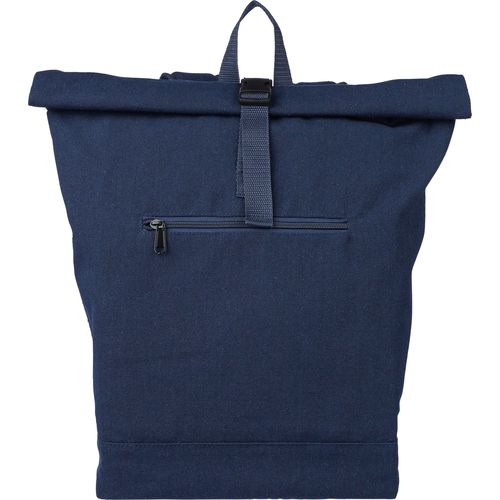 Gerecyclede polycotton (330 gsm) roll-top rugzak Thaddeus