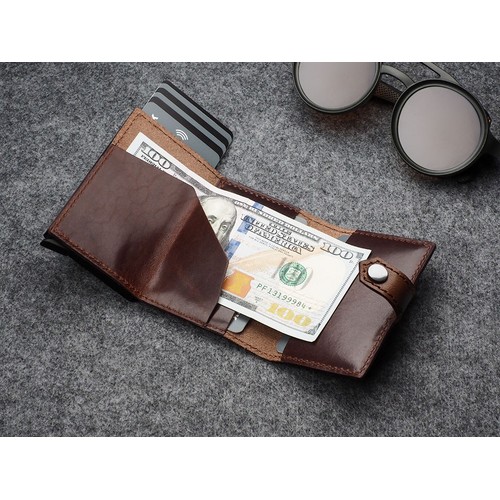 RFID wallet with AirTag pocket RFID wallet with AirTag pocket