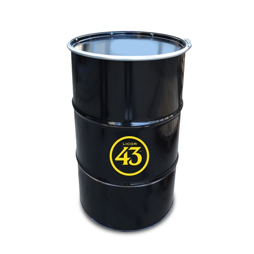 POS Barrel Medium Black | 120 Liter POS Barrel